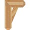 Ekena Millwork Traditional Craftsman Rough Sawn Bracket, Western Red Cedar, 6"W x 18"D x 26"H BKT06X18X26TRA04RWR - alternate 2